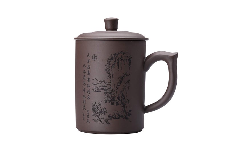 I-MART Purple Clay Tea Cup, Coffee Mug, Chinese Kung Fu Teacupup - Image 1